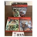PLAYSTATION 3 GAMES - PS3 - UNCHARTED DUAL PACK