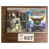PLAYSTATION 3 GAMES - PS3 - HEAVEY RAIN / R