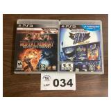 PLAYSTATION 3 GAMES - PS3 - MORTAL KUMBAT / THE