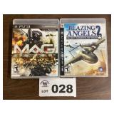 PLAYSTATION 3 GAMES - PS3 - MAG / BLAZING ANGELS 2