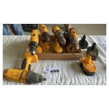 DEWALT 18 VOLT DRILLS, IMPACT,BATTERIES, CHARGER