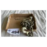 HEAVY CHAIN, 5 FOOT, 2 HOOKS, G70