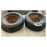 GARDEN TRACTOR TIRES AND WHEELS