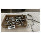 SOCKETS, EXTENSIONS, 2 SPEED WRENCHES