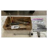 STARRETT FEELER GAUGES, 1/4 DRIVE TORQUE WRENCH,