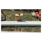 6 PIECES, 3 x 4 INCH GUTTER PIPE