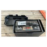 GROUP 27 BATTERY WITH CASE