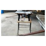 RYOBI ROUTER ON TABLE ON STAND