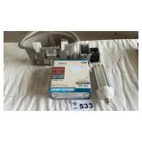 LED LIGHT, HOSE WINDER, LED BULB, BREAKER