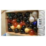 COLORED LIGHT BULBS