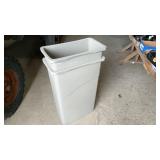 2 RUBBERMAID TRASH CANS, 30 TALL