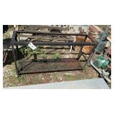 STEEL FRAME PLANT STAND, 13 x 48, 26 TALL