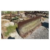 8 FOOT PUSHER BLADE WITH FRAMEWORK