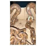 CHAIN, 14 FOOT, 2 HOOKS