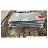 6 METAL BINDERS, 11x17