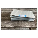 6 METAL BINDERS, 11x17