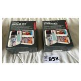 2 FIRST AID STORAGE BOXES