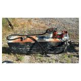 PORTABLE FUEL TANK WITH PUMP, 9 x 60, 18 TALL