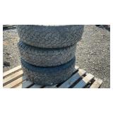 I3 WHEELS AND TIRES, GOODRICH, LT265/75R16, 8 LUG