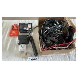 LASER SHOW, SPEAKERS, SURGE PROTECTION, CABLES