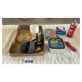 ENGRAVER, TRAINING WHEELS, STAPLES,