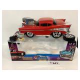 1:8 SCALE - REMOTE CONTROL MUSCLE CAR - 57 CHEVY