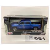1:27 SCALE MOTOR MAX AMERICAN CLASSIC 2017 CHEVY