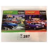CRUISIN 1000 PIECE CAR PUZZLES
