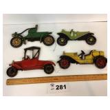 OLD TIME CAR WALL HANGINGS - METAL