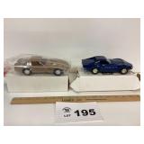 PLASTIC CARS - CORVETTES