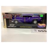 1:18 SCALE HOT WHEELS CUSTOM 57 CHEVY