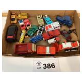 MISC TOY CARS AND TRUCKS