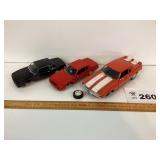 DIE CAST METAL CHEVELLE AND MONTE CARLOS -