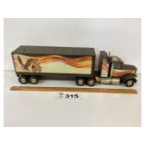 NYLINT GOLDEN EAGLE EXPRESS TRUCK AND TRAILER