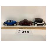 OLD TIME METAL CARS
