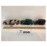 OLD TIME METAL CARS