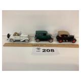 OLD TIME METAL CARS