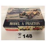 HUBLEY MODEL A PHAETON METAL MODEL KIT