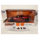 1:24 SCALE JADA BIG TIME MUSCLE 20 CORVETTE