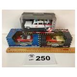METAL DIE CAST CARS IN BOXES