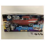 1:18 SCALE MUSCLE MACHINES 57 CHEVY - TOO COOL