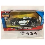 1:24 SCALE JADA BADGE CITY HEAT 2009 CORVETTE