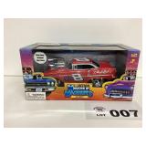 1:24 SCALE MUSCLE MACHINES 55 CHEVY - NASCAR