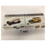 JE SCALE DIE CAST MODEL EMPTY BOXES