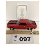 ERTL 1969 CHEVY CAMARO Z28 DIE CAST