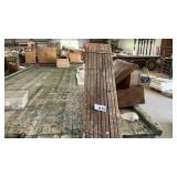 WOODEN WALK BOARD, 8 FOOT CLOSED