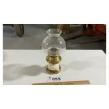 HURRICANE DRESSER OIL LAMP 14"