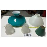 GLASS LAMP SHADES