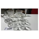 GLASS ICE BUCKETS, STEMWARE