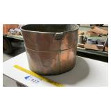 COPPER TUB, 18 INCH DIAMETER, 14 TALL